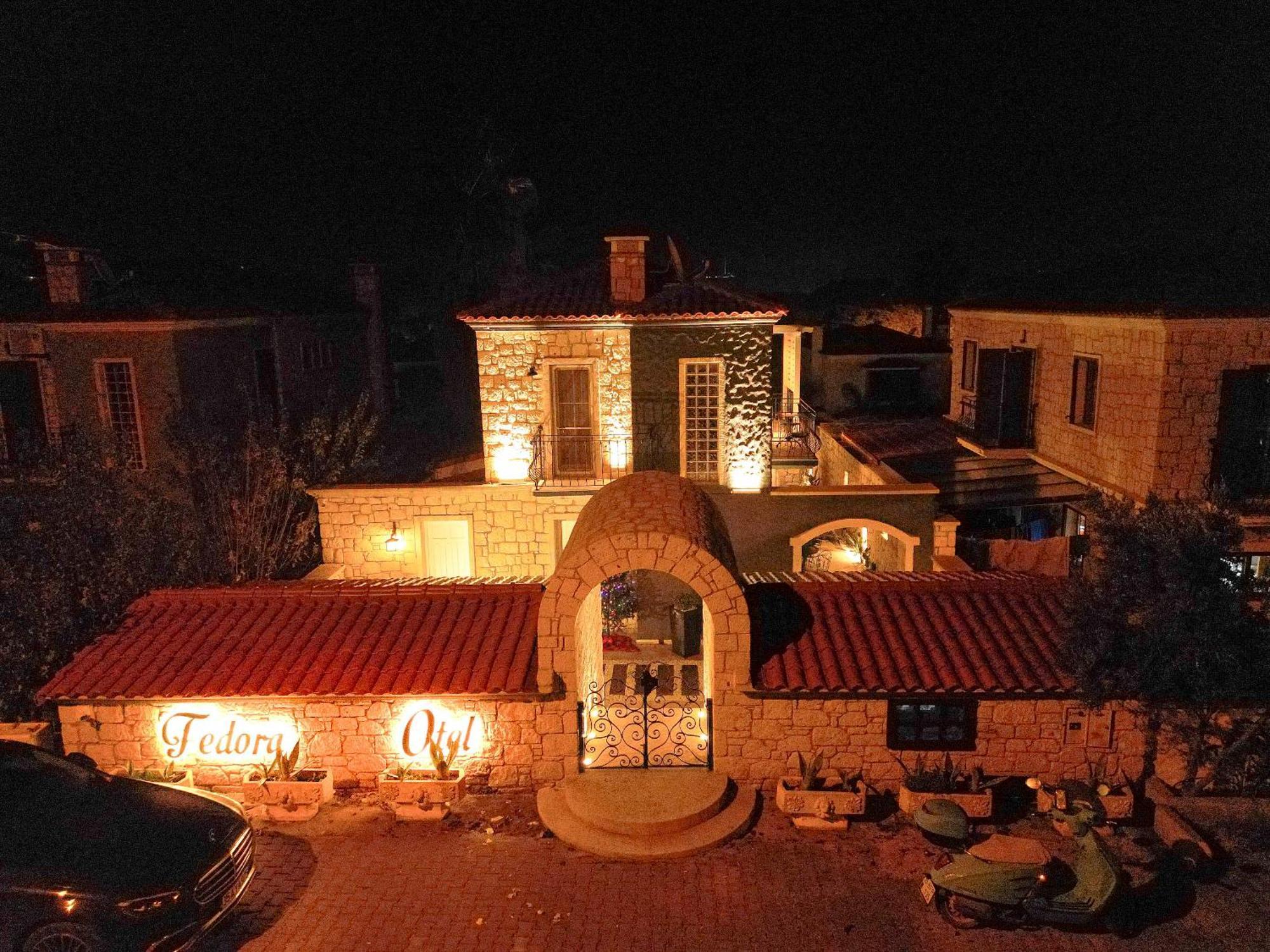 Fedora Otel Alacatı Bagian luar foto
