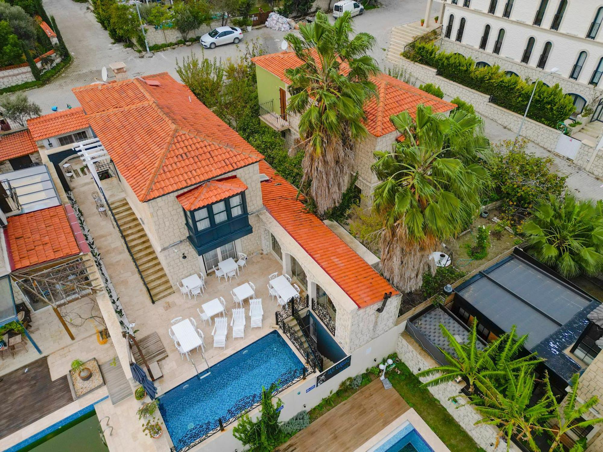 Fedora Otel Alacatı Bagian luar foto